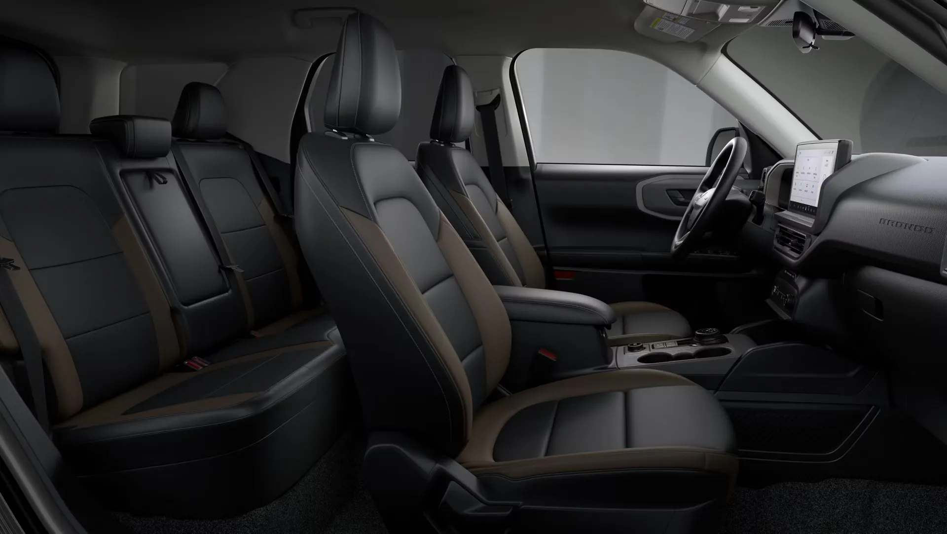 Habitacle spacieux et sièges du Ford Bronco Sport 2026.